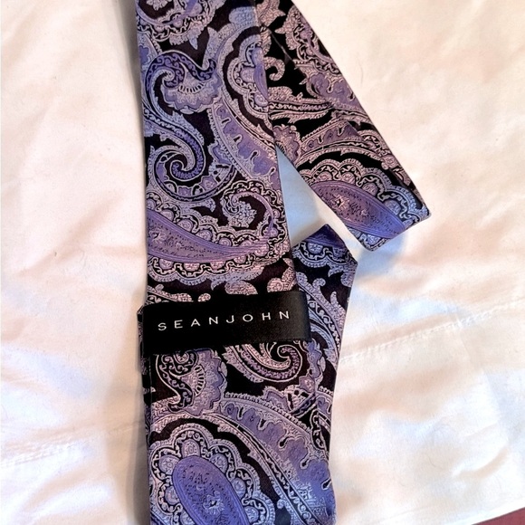 👔 Exquisite Rare Vintage Sean John Silk Men’s Tie - Never Worn, New with Tags ✨ - Picture 8 of 16